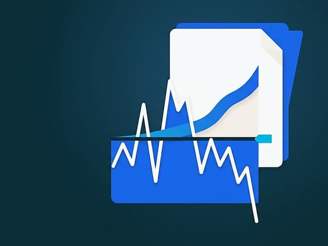 A line graph on a score-report page where a jagged 'confidence' line and a smooth rising 'readiness' band diverge, crossing…