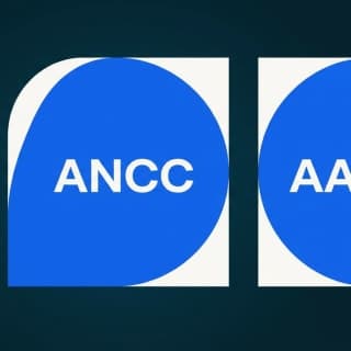 Two equal panels side by side, the left labelled ANCC and the right labelled AANP
