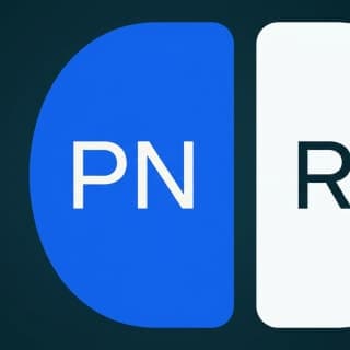 Two equal panels side by side, the left labelled PN and the right labelled RN